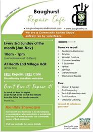 Repair Cafe 19th January 2025